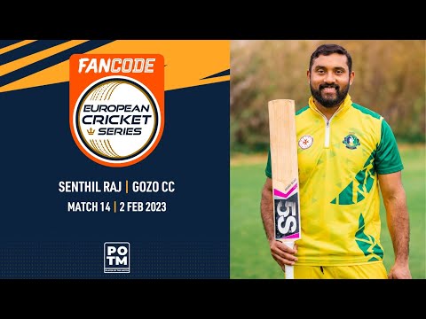 POTM: S.Raj - MTD vs GOZ | Highlights | FanCode ECS Malta | Malta 2023 | ECS23.014