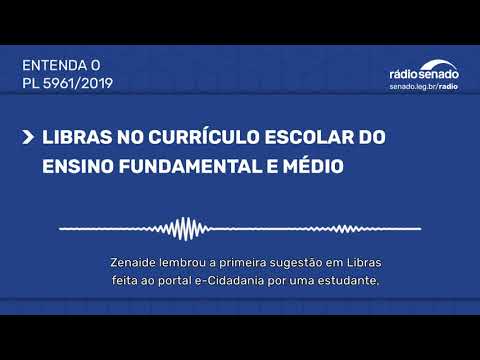 Projeto de lei inclui Libras no currículo escolar
