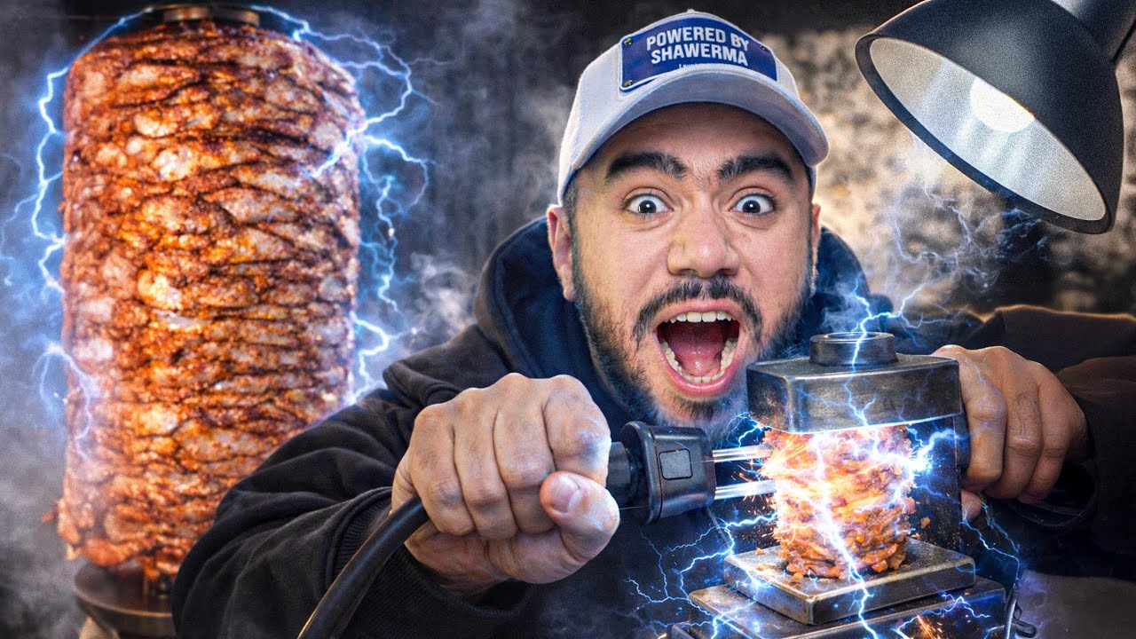 اختراعات الشاورما 🌮🌯- الشاورما المكسيكي و العراقي !!