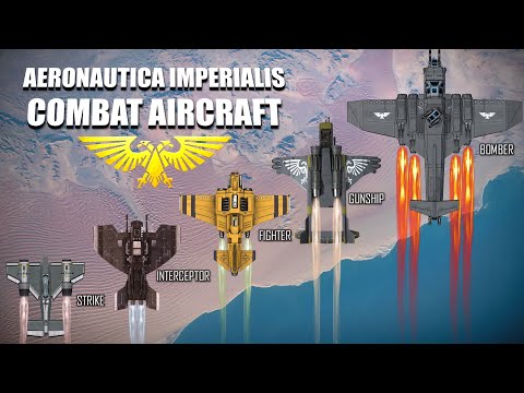 Combat Aircraft of the Imperium Air Force 40K (Explained)