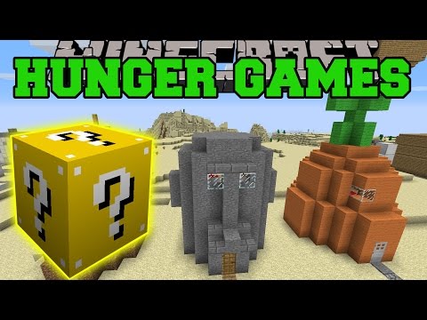 Minecraft: BIKINI BOTTOM HUNGER GAMES - Lucky Block Mod - Modded Mini-Game