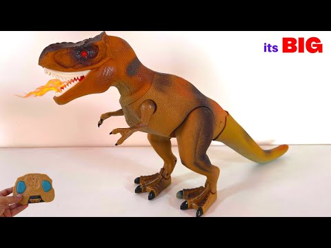 Very Dangerous RC Real Simulation Dinosaur Unboxing & Testing
