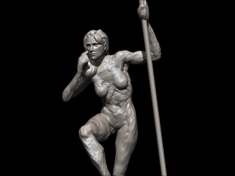 30 Minutes Zbrush Sculpting 351 Muscle 233