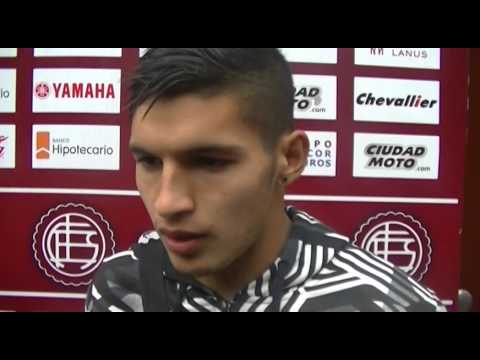 Lanus: Marcos Astina tras marcarle 3 goles a Racing en Amistoso