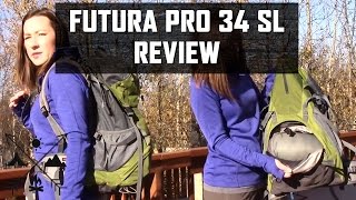 Deuter Futura Pro 34 SL / aubergine-fire - відео 4