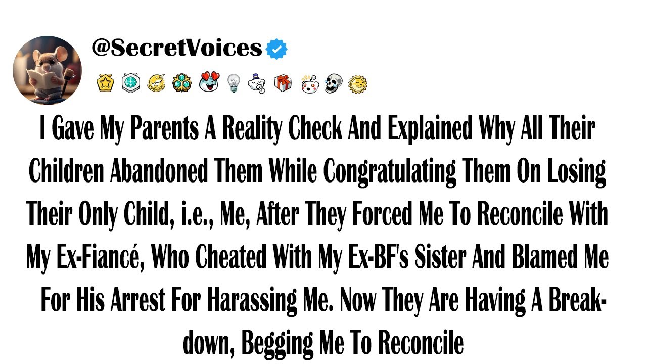 I Gave My Parents A Reality Check And Explained Why All Their Children Abandoned Them While Congr...