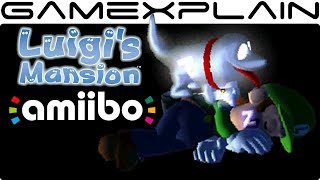 Scanning amiibo in Luigi's Mansion 3DS + Polterpup Cameo! (Luigi, Mario, Toad, & Boo amiibo!)