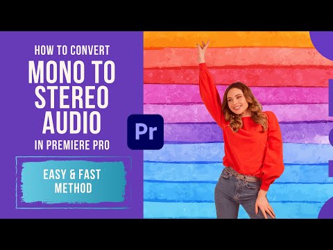 Mono to Stereo Sound Audio in Premiere Pro | Easy and Fastest Way to Convert Mono Audio to Stereo