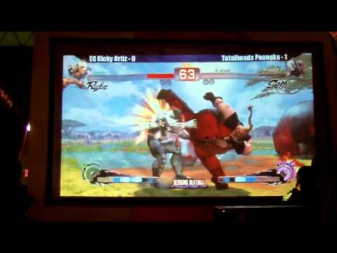 EG Ricky Ortiz (Rufus) v Totalheads Poongko (Seth)