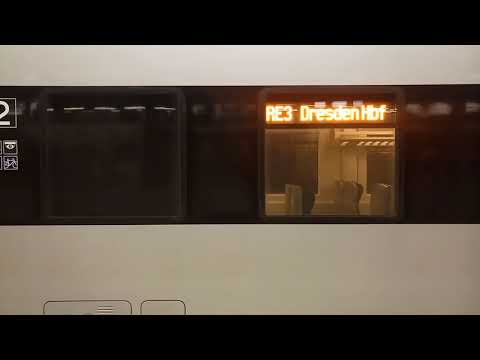 #Bahn RE 3 aus Zwickau bei Ankunft in Dresden