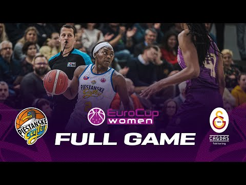 Piestanske Cajky v Galatasaray Cagdas Factoring | Full Basketball Game | EuroCup Women 2022-23