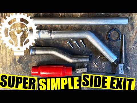 Crappy Shop Truck: Building a Side Exit Exhaust (Too Loud?)