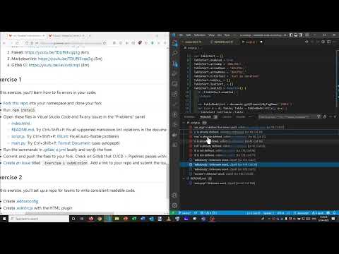 Readable Code Workshop video 1b