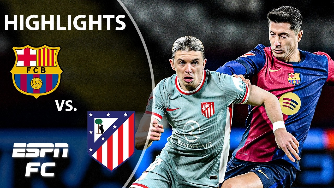 🚨 STOPPAGE TIME WINNER 🚨 Barcelona vs. Atletico Madrid | LALIGA Highlights | ESPN FC