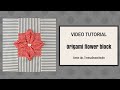 Hot Origami flower quilt block tutorial, terbaru!