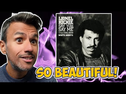 Lionel Richie - Say You, Say Me | REACTION | First Time Hearing It
