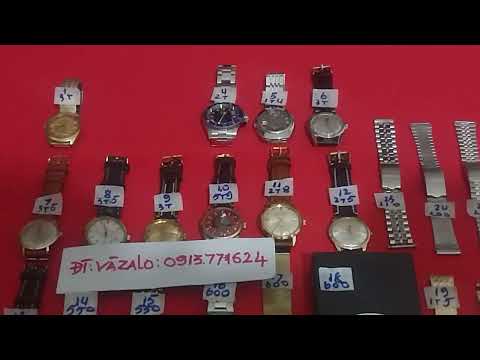 Ngày 28/2 bán 26 đồng hồ cơ cổ & dây đt:0913771624