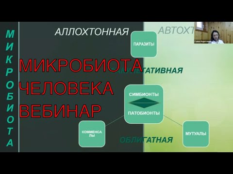 МИКРОБИОТА ЧЕЛОВЕКА//ВЕБИНАР// ИКПК 2022 ГОД