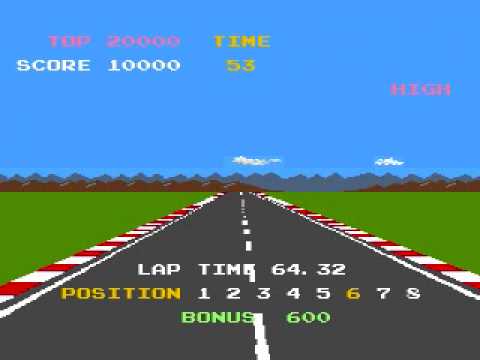 Namco Museum Vol. 3 Gameplay: Pole Position II