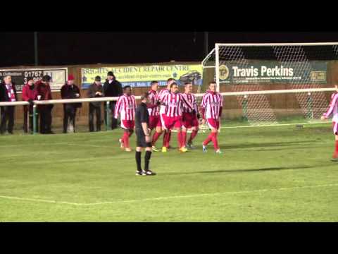 Biggleswade Town v Stourbridge FC Highlight's Calor Southern League Premier 26-11-2013