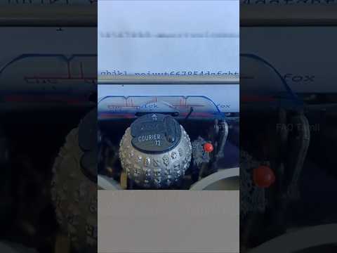 The Typewriter That Used a Ball 😱 | IBM Selectric Type Ball Explained #facts #shorts