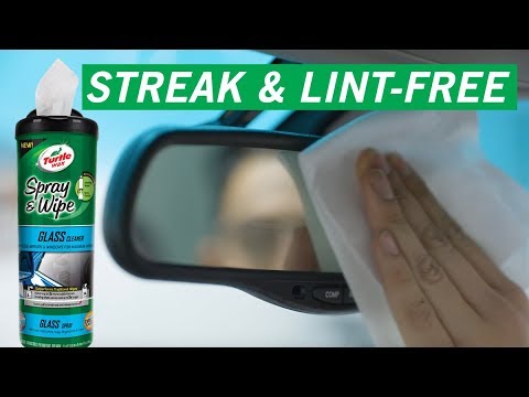 Best Car Glass Cleaner: Spray & Wipe Glass Cleaner | Turtle Wax