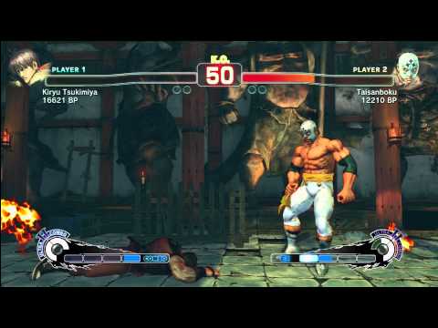 Kiryu Tsukimiya (GUY) vs Taisanboku (EL) SSF4 Ranked Match (1080i)