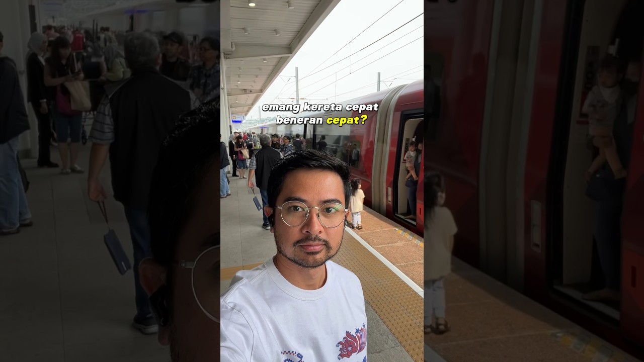 SECEPAT APA KERETA CEPAT JAKARTA - BANDUNG⁉️ Kok Begini Ya Aslinya