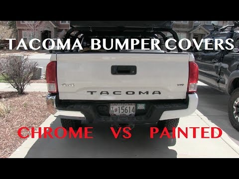 Tacoma Rear Bumper Caps