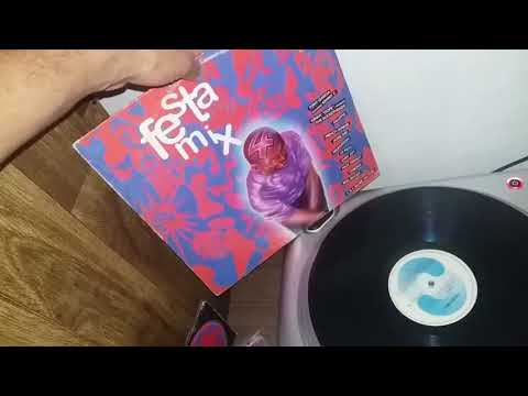VINIL FESTA MIX 4  SOM LIVRE 1995