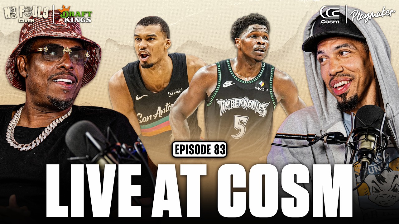 Wemby Ejected! We Get Into a HEATED Luka Debate & Answer a Live Q&A at COSM