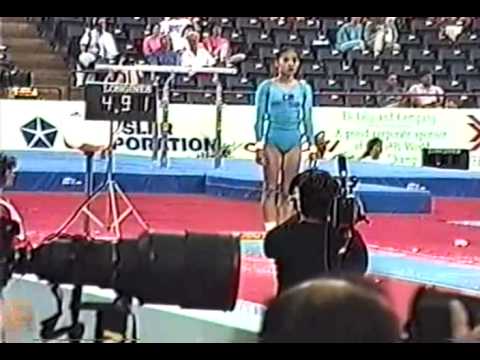 9th Team PRK Choe Gyong Hui V - 1991 World Gymnastics Championships 9.612
