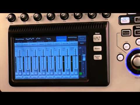 QSC TouchMix 8 or 16 Channel Compact Digital Mixer -- NAMM Demo Recreation | Full Compass