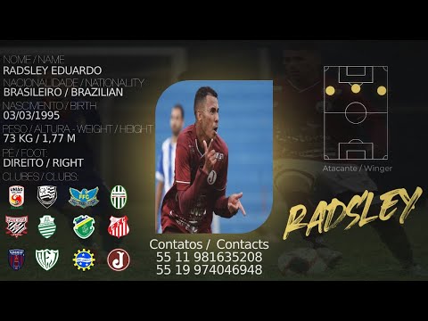 Radsley - Atacante - 2021