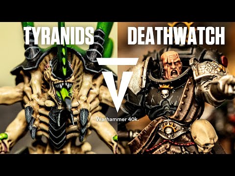 *NEW CODEX* Tyranids vs Deathwatch: Warhammer 40k Battle Report!!!