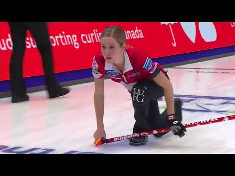 Jones (CAN) vs. Gaspari (ITA) - 2018 Ford World Women's Curling Championship