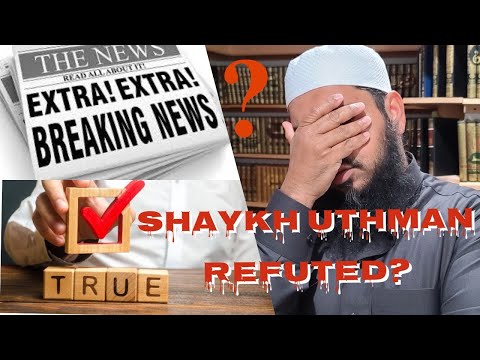 Shaykh Uthman Refuted by Christian Pastor?