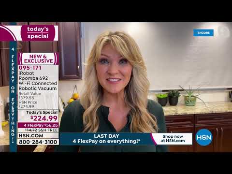HSN | iRobot Cleaning 02.15.2021 - 04 AM