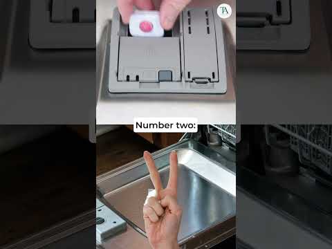 Here are 5 tips on how to use your dishwasher more efficiently!