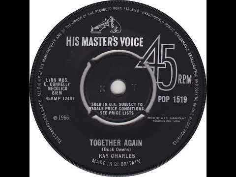 UK New Entry 1966 (124) Ray Charles - Together Again