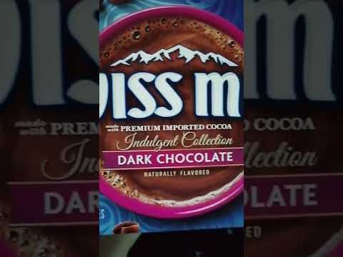 SWISS MISS indulgent collection Dark Chocolate  #Swissmiss #shorts