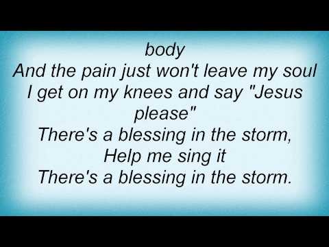 Blessing In The Storm Lyrics - Kirk Franklin