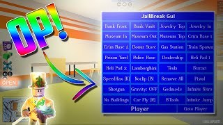 Roblox Jailbreak Hack Script ฟร ว ด โอออนไลน ด ท ว ออนไลน - new jailbreak op gui script hack unlimited money autorob teleport