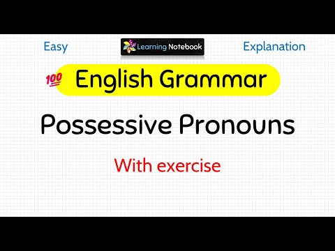 Possessive Pronouns in English Grammar