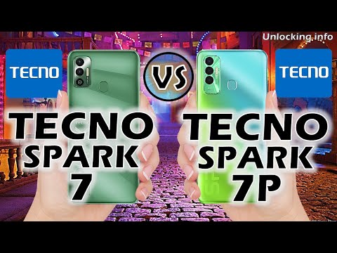 Tecno Spark 7 Vs Tecno Spark 7P
