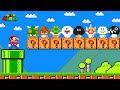 Super Mario Bros. but there are MORE Custom Mushroom All Enemies!