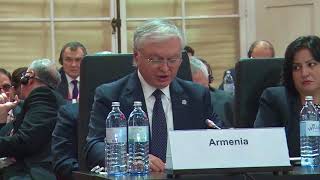 Edward Nalbandian delivered remarks at the 24th meeting of the OSCE Ministerial Council