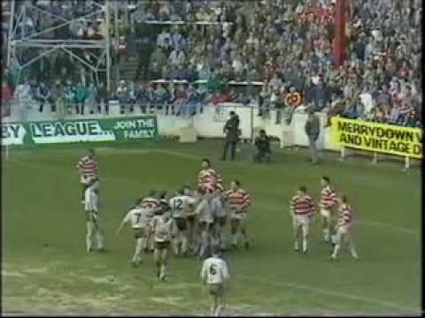 Wigan v Widnes - 1988 Challenge Cup Quarter Final