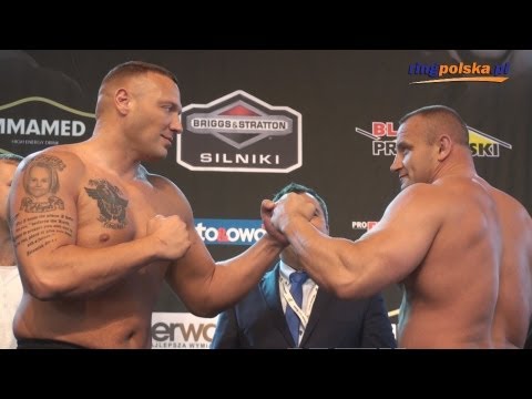 KSW 23. Mariusz Pudzianowski - Sean McCorkle: ważenie techniczne