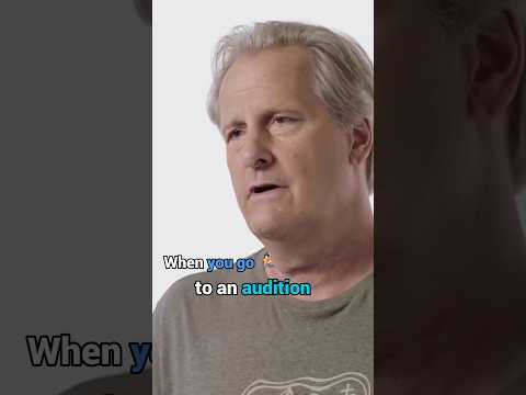 Jeff Daniels advice to ace your next audition 😳😍 #tips #actor #actress #audition #hollywood #acting